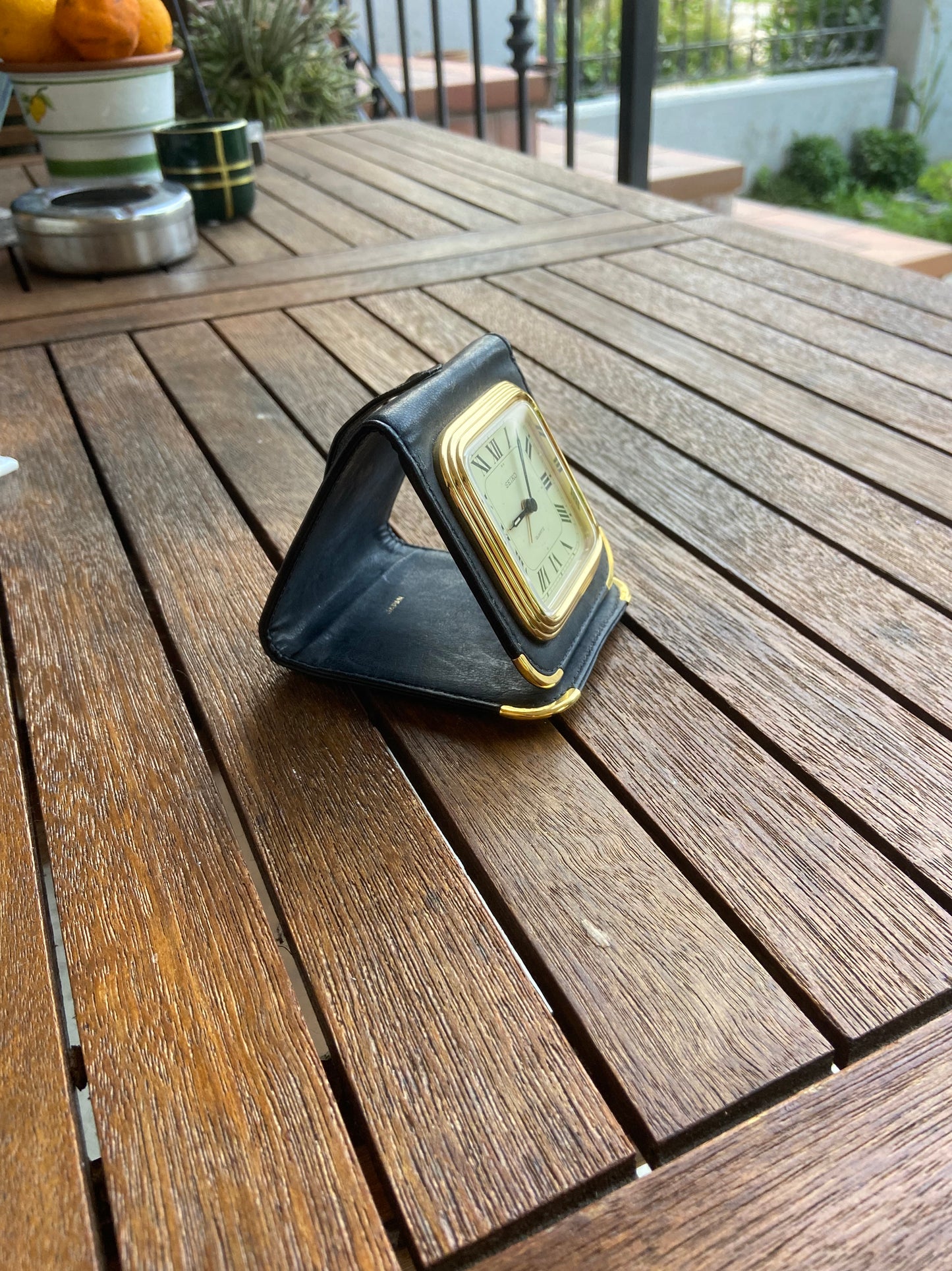 SVEGLIA VINTAGE PIEGHEVOLE SEIKO QUARTZ