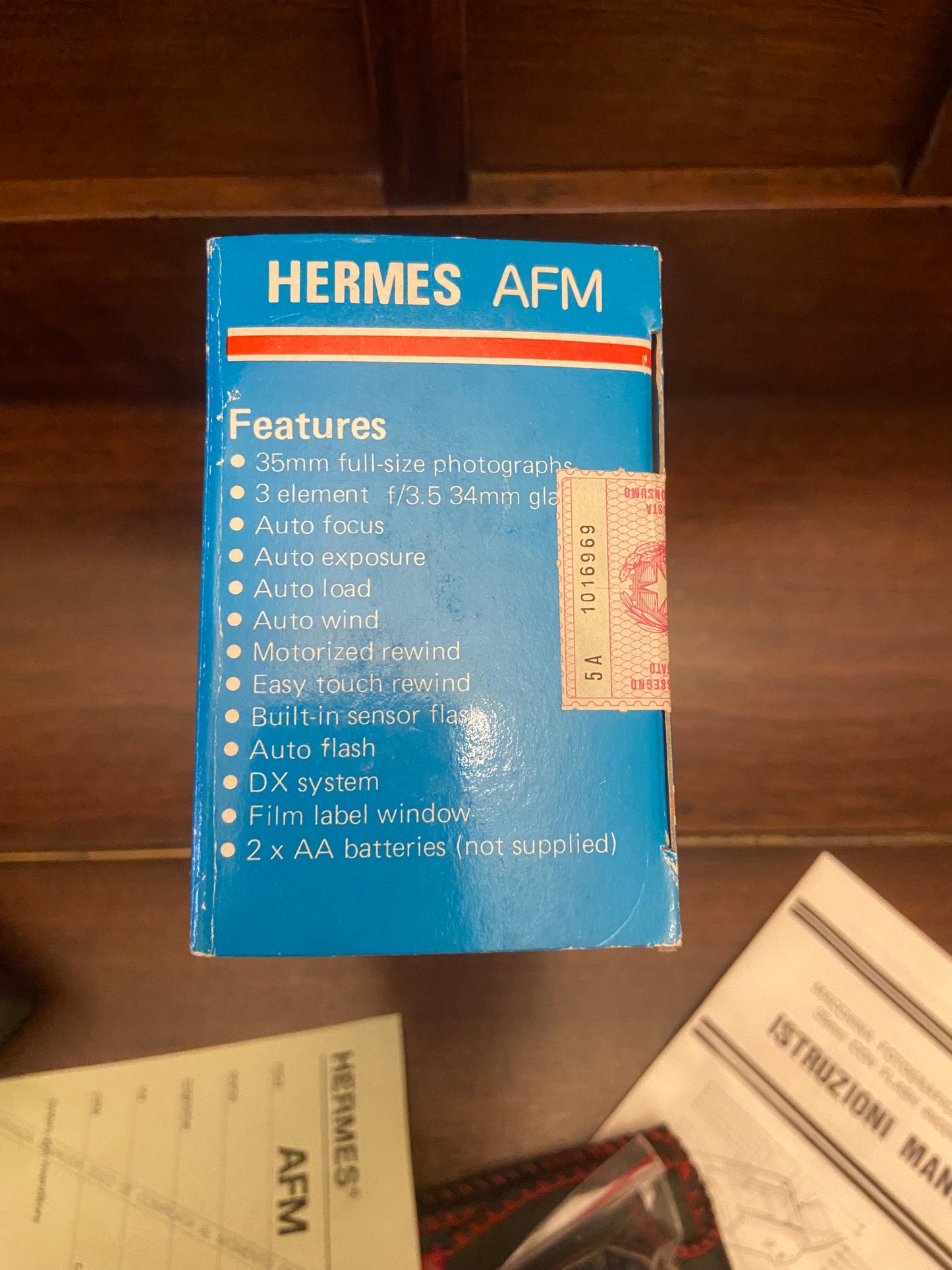 FOTOCAMERA VINTAGE HERMÈS 35AFM