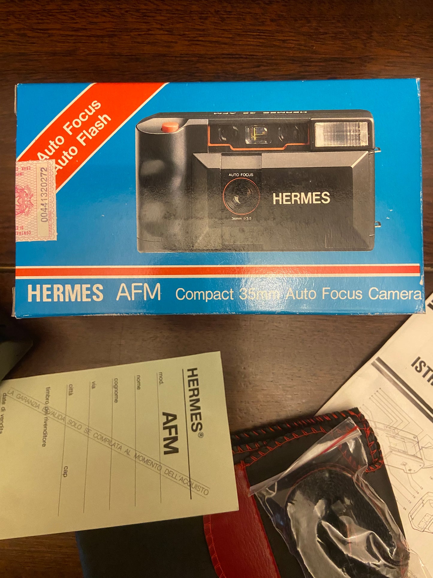 FOTOCAMERA VINTAGE HERMÈS 35AFM