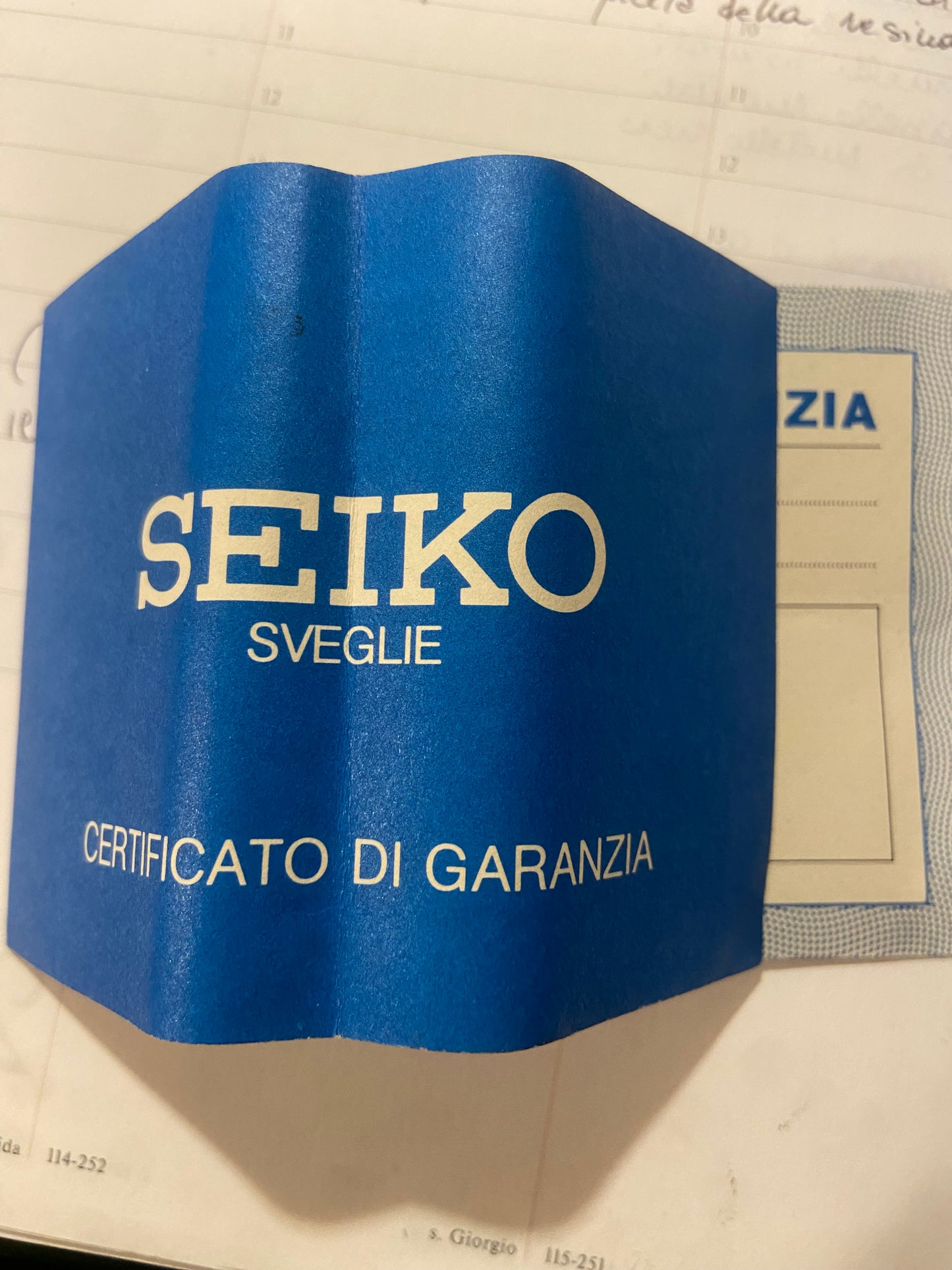 SVEGLIA VINTAGE PIEGHEVOLE SEIKO QUARTZ