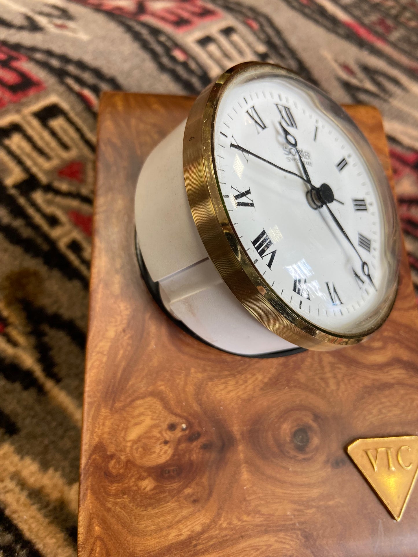 Orologio da tavolo SHOLER SWISS Vintage