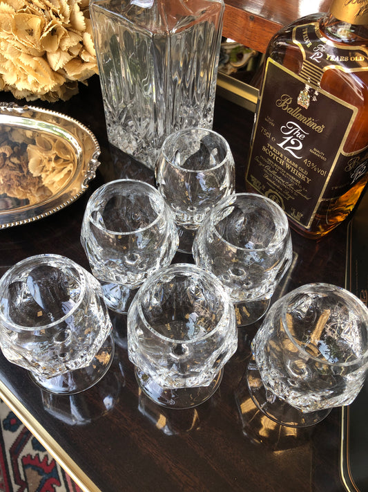 servizio bicchieri da cognac