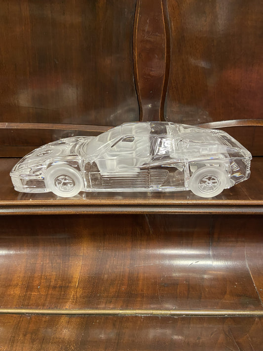scultura in cristallo "Ferrari Testarossa"