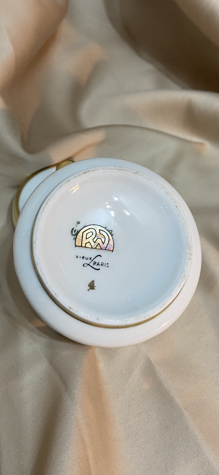 Servizio in porcellana vintage - Vieux Paris