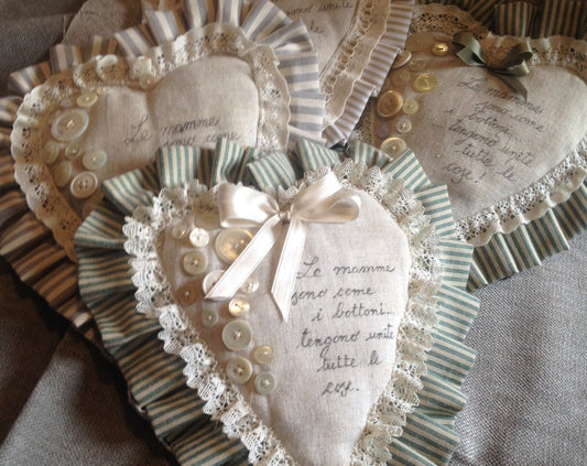 Cuori di mamma - idea regalo per la festa della mamma / Mother's Day